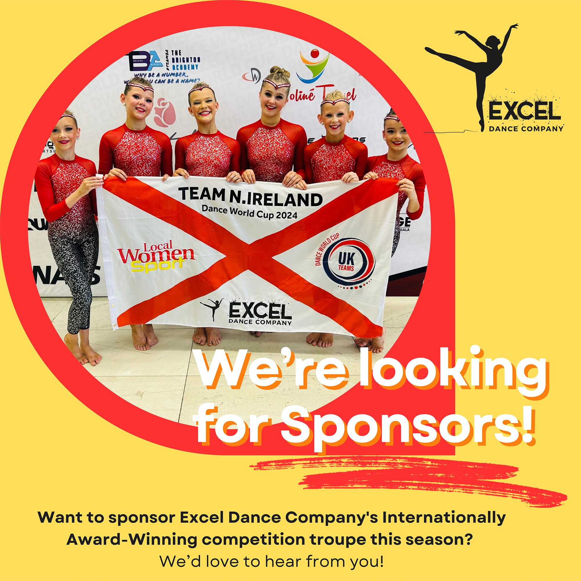 Excel dance company - sponsors